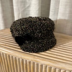 Boucle French Style Hat with Bow